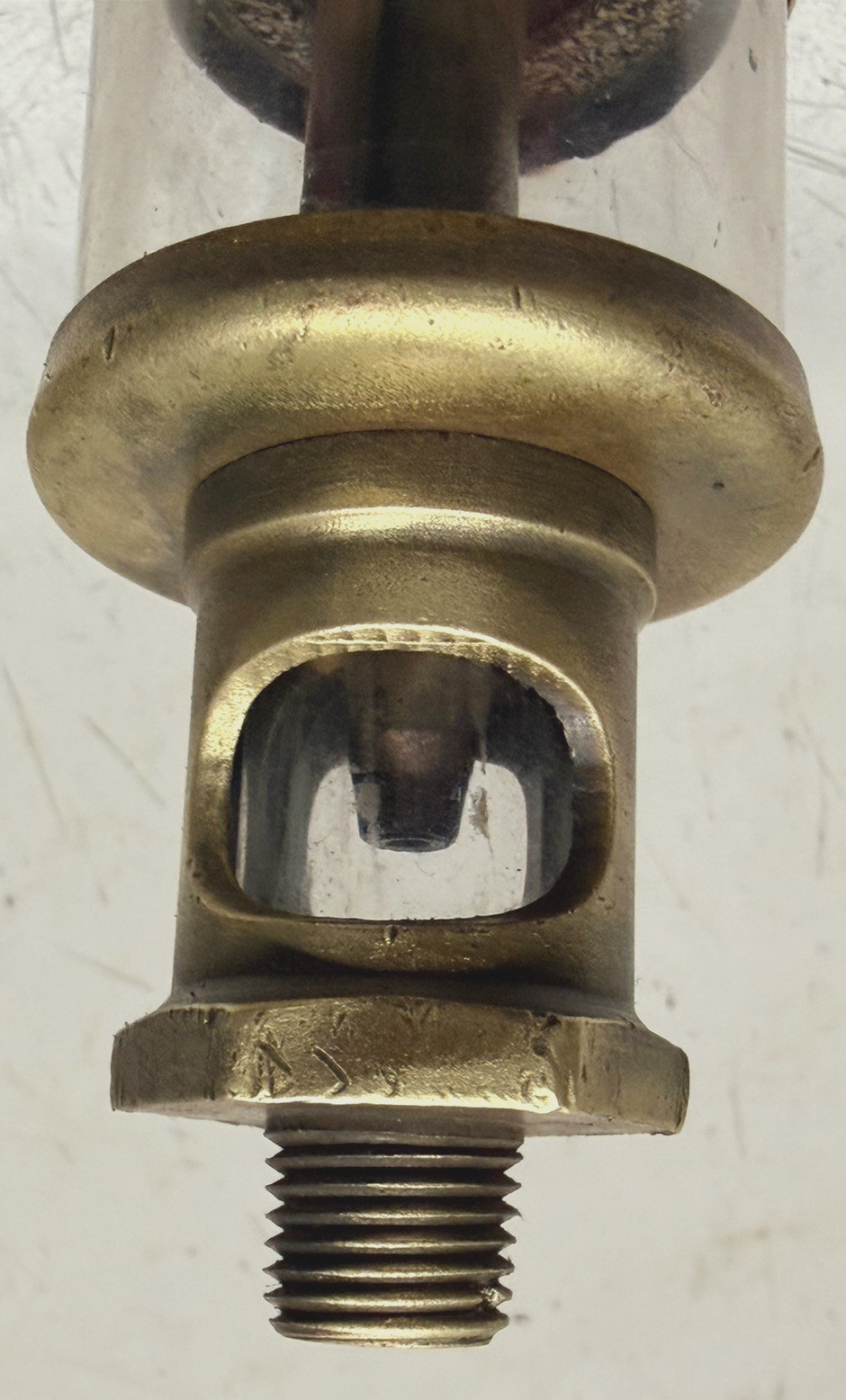 Brass Cylinder Oiler Small IHC M Famous Mogul Hit Miss Engine 1/4" NPT