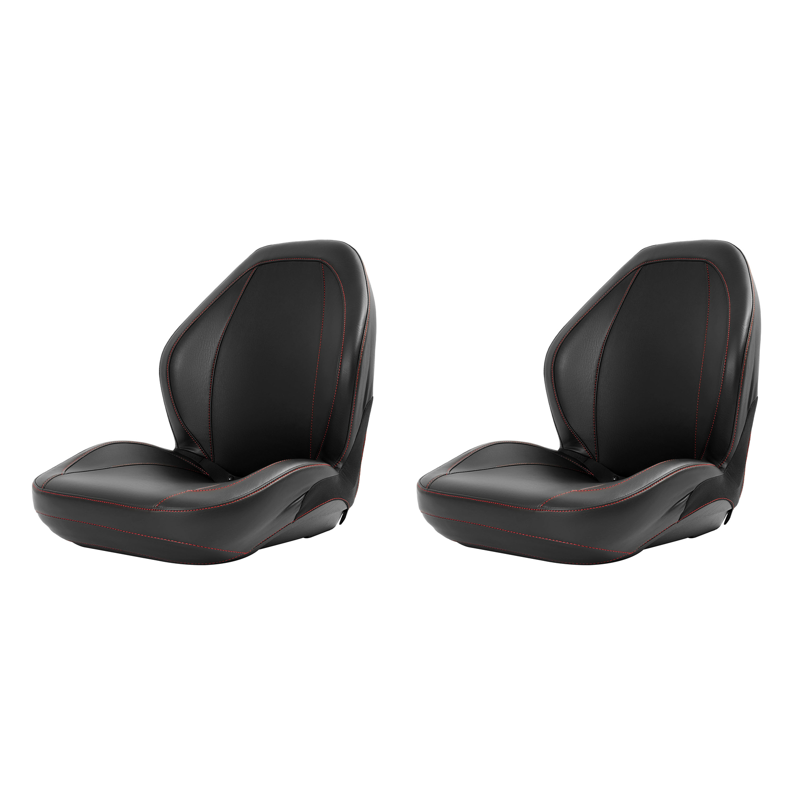 For Yamaha Rhino 450 660 700 Black Sewn Bucket Seats #5UG-F4710-00-00 (2 Seats)