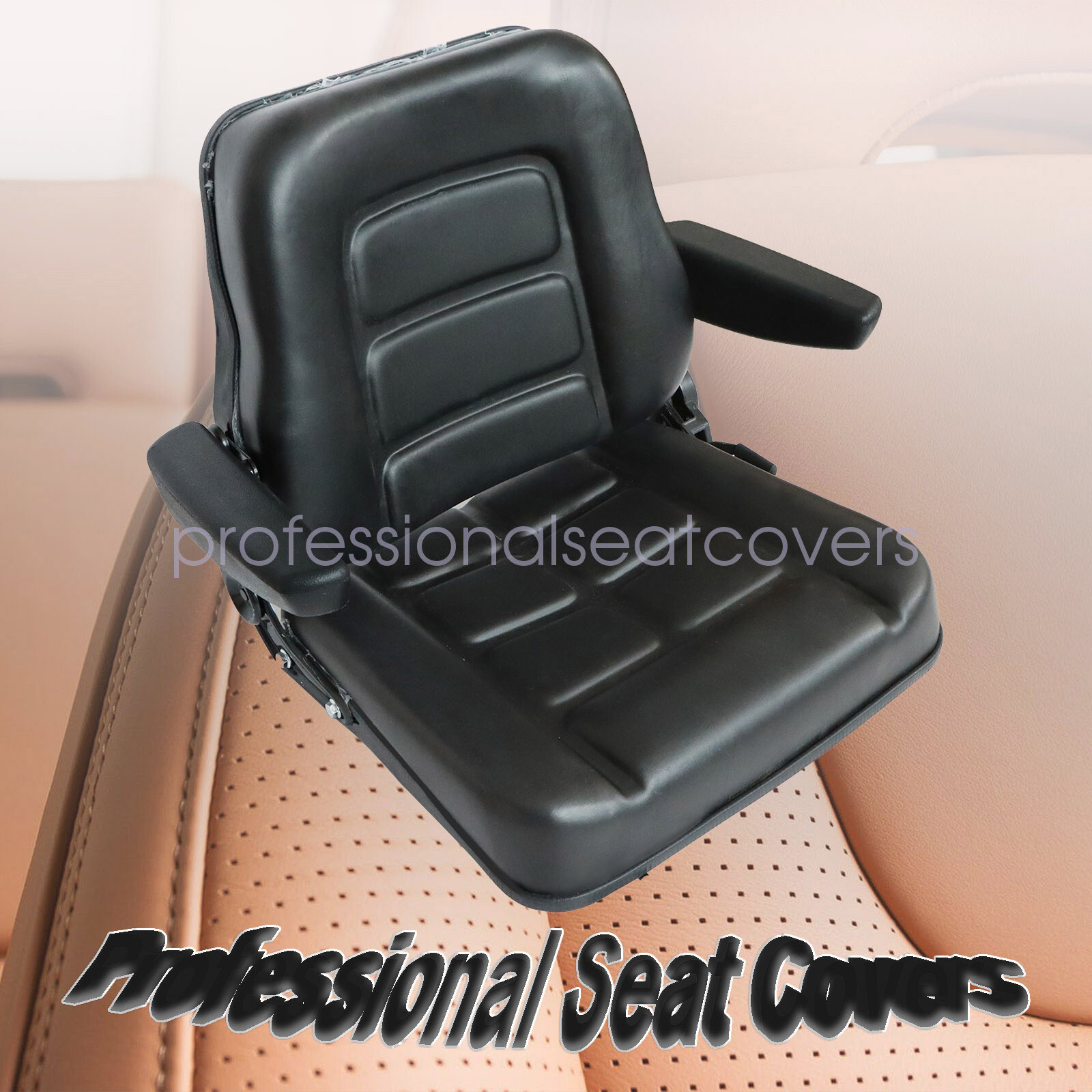 Universal Tractor Seat Adjustable Forklift Seat Waterproof Seat Mower Digger