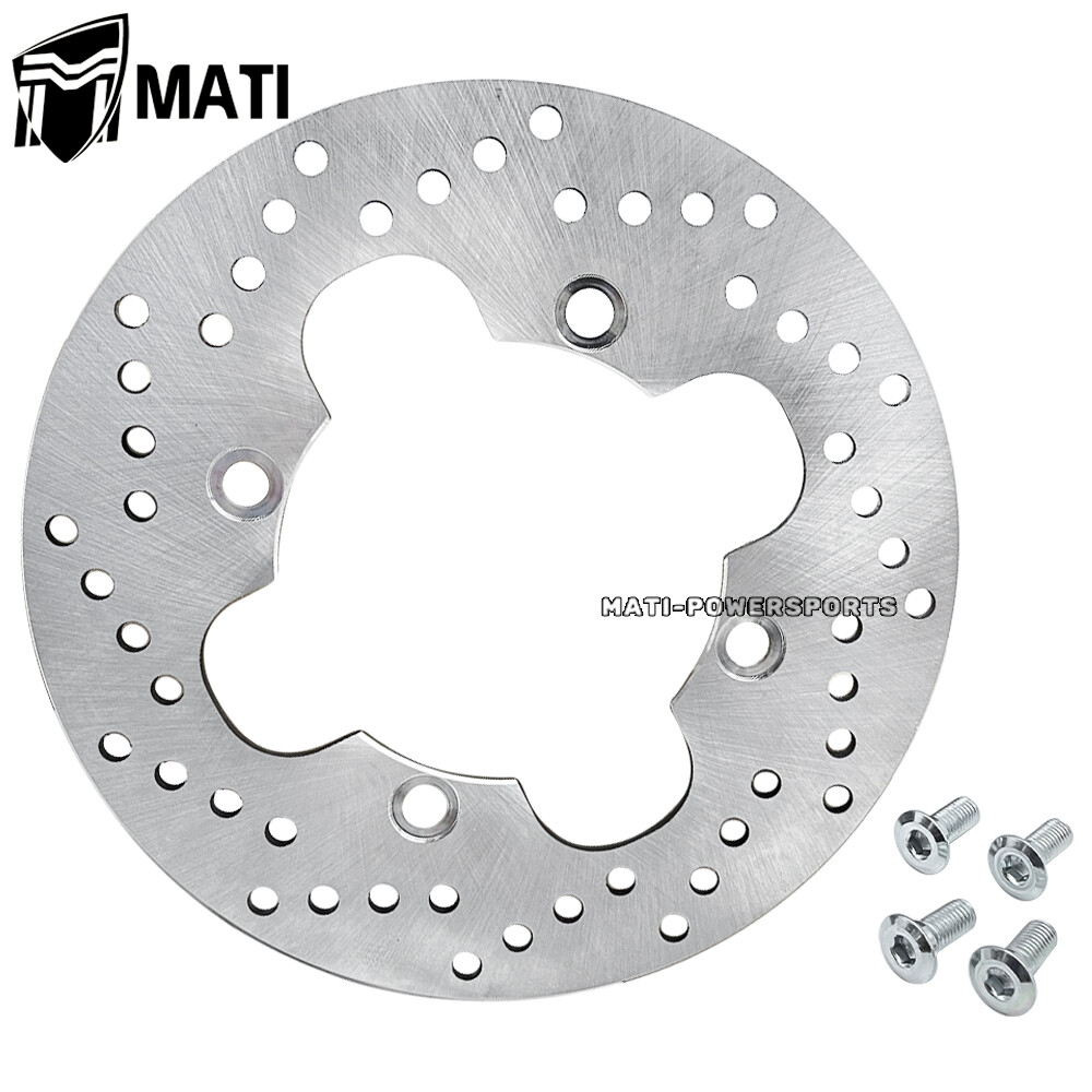 Rear Brake Disc Rotor w/Bolt for Honda Sportrax 400 TRX400EX TRX400X 1999-2014