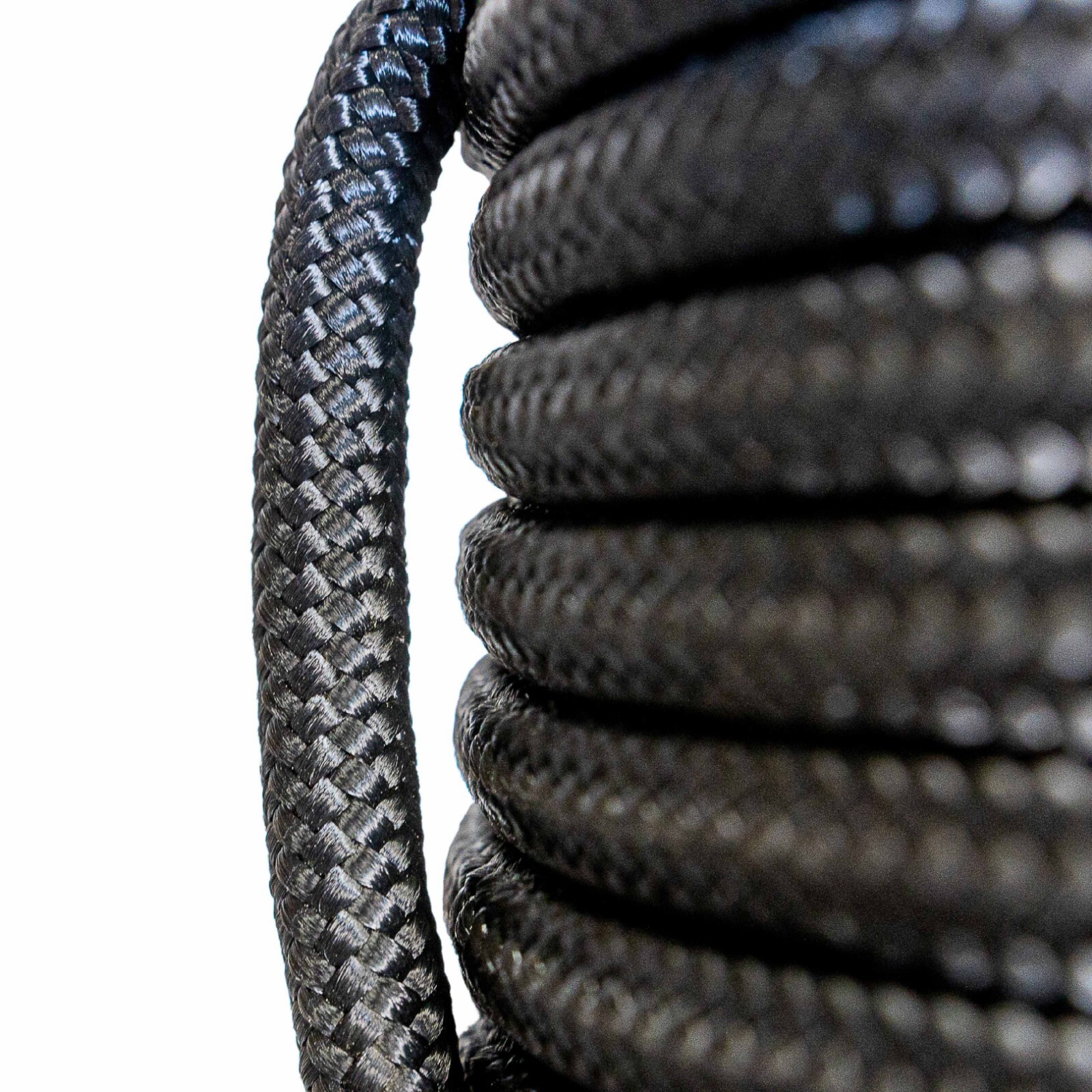 NEW 7/16" (11mm) x 100' Double Braid Static Line, Safety Rope, Black