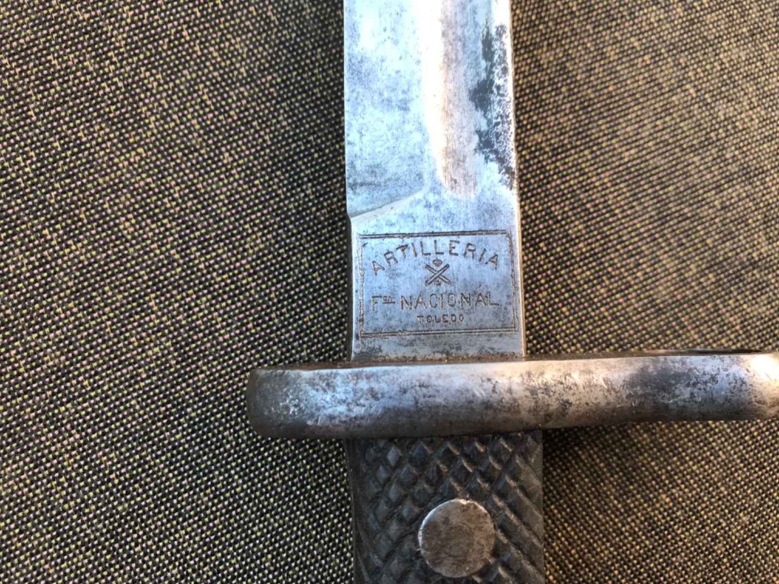 Spanish Mauser 1913 sword BAYONET with scabbard - also fits other rifles C-DESP