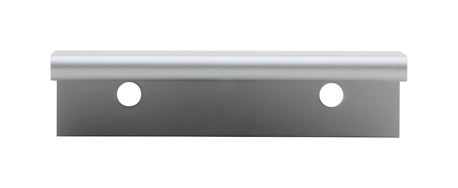 Silverline Finger Edge Pulls Aluminum Cabinet Door Drawer Handle / wood screws.