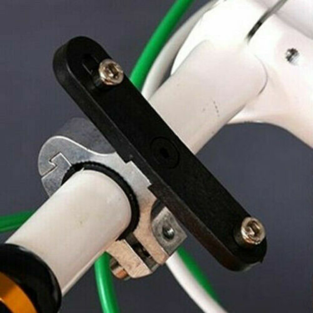 Bike Bicycle Water Bottle Cage Holder Clamp-Clip Handlebar Bracket Mount Adapter
