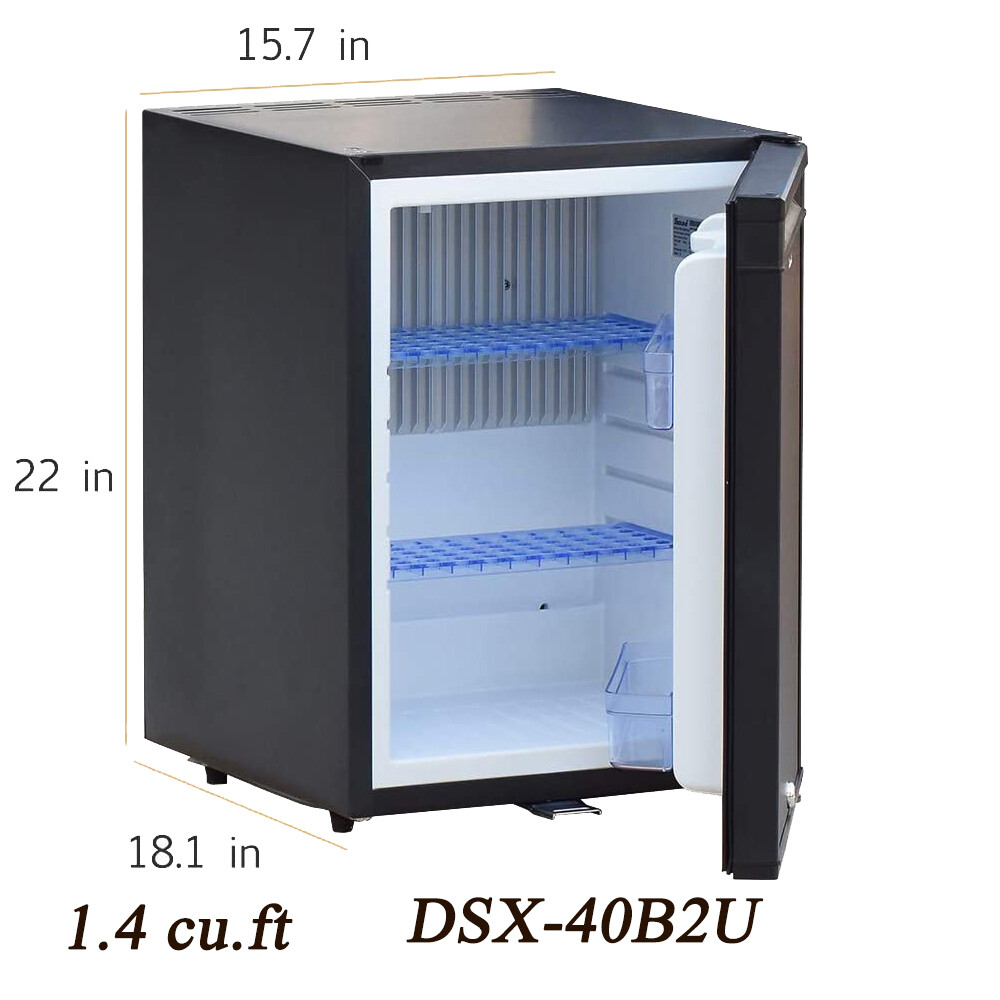 AC/DC12V Portable Travel Car Refrigerator Silent Truck Camper Fridge Quiet