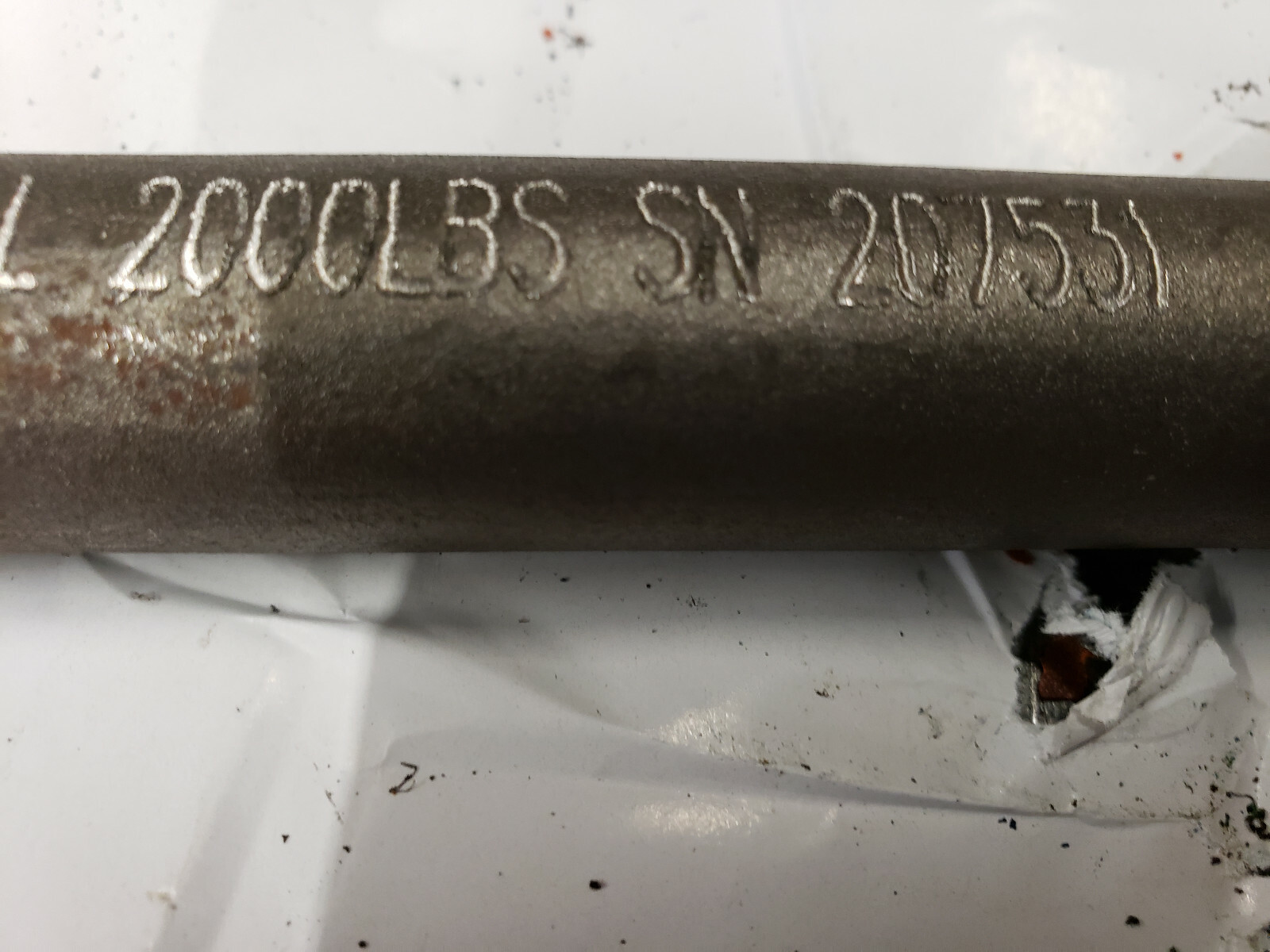 LMHE JC8601 2000 lb Steel Foundry lifting J-Hook 7/8" . x 8-1/2" MADE IN USA