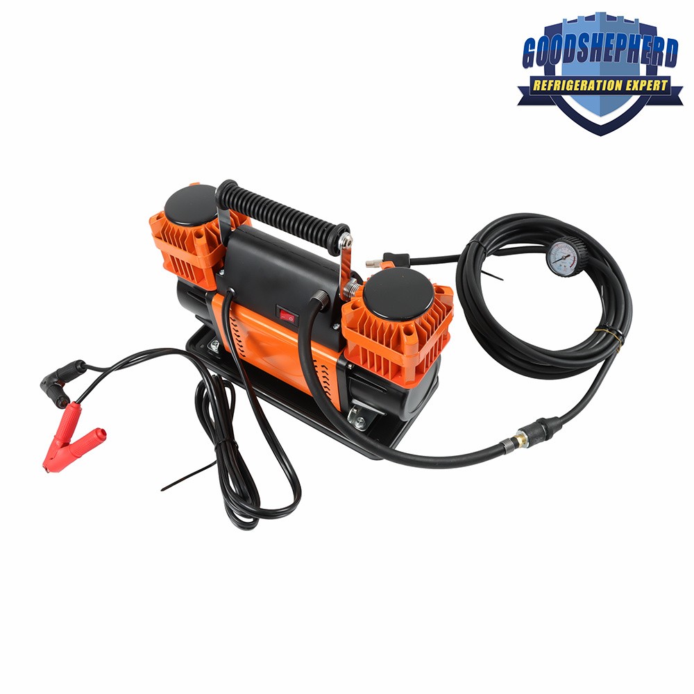 For Truck Tires 150 PSI Dual Cylinder 12V Portable Tire Inflator Heavy Duty