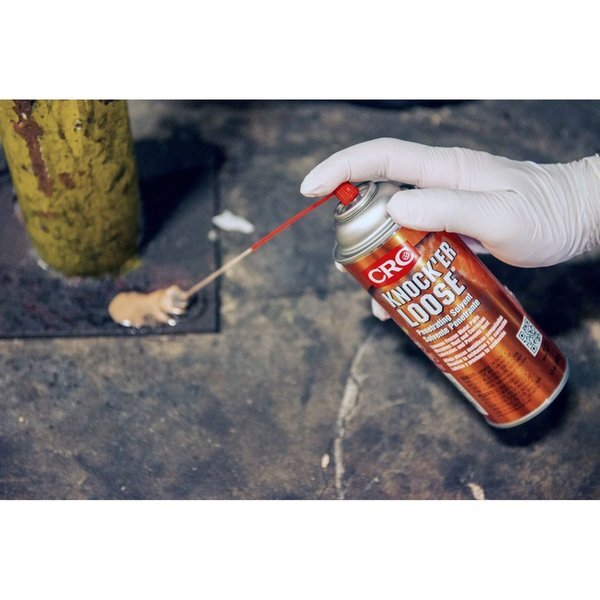 Crc 03020 Penetrating Solvent, Knock'er Loose, 32 To 300 Degrees F, 13 Oz