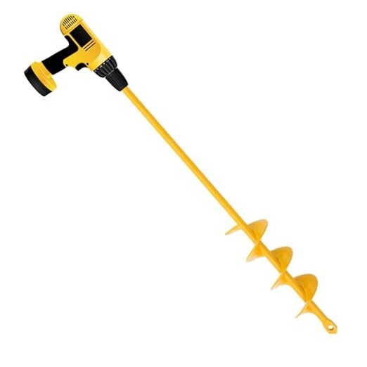 Garden Auger Drill Bit for Planting, 2 x 14.5 in Post Hole