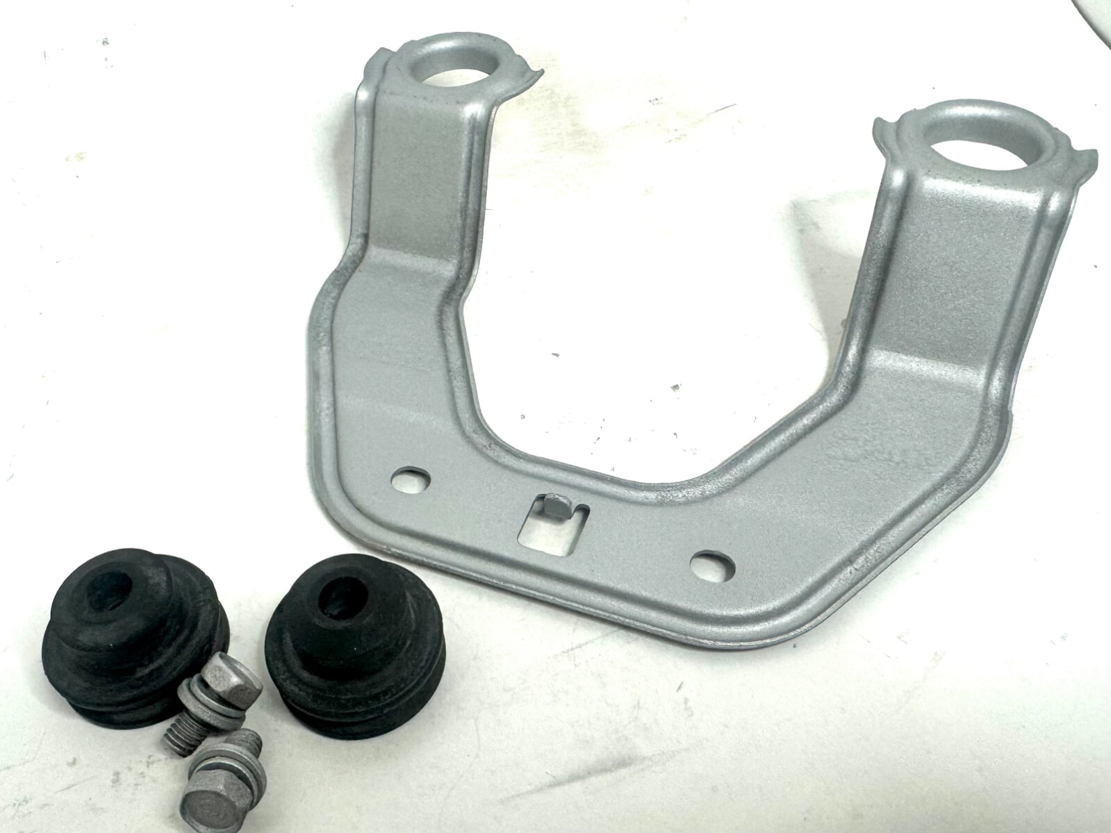 96 00 Honda Civic Condenser Bracket Support Upper Mount with Bushings EK OEM