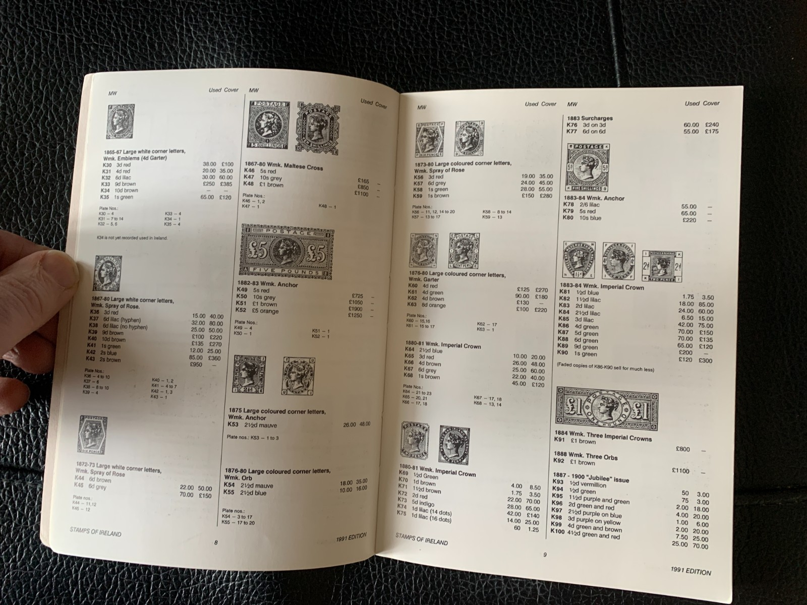 Stamps of Ireland Specialised Handbook MacDonnell Whyte Irish Philately