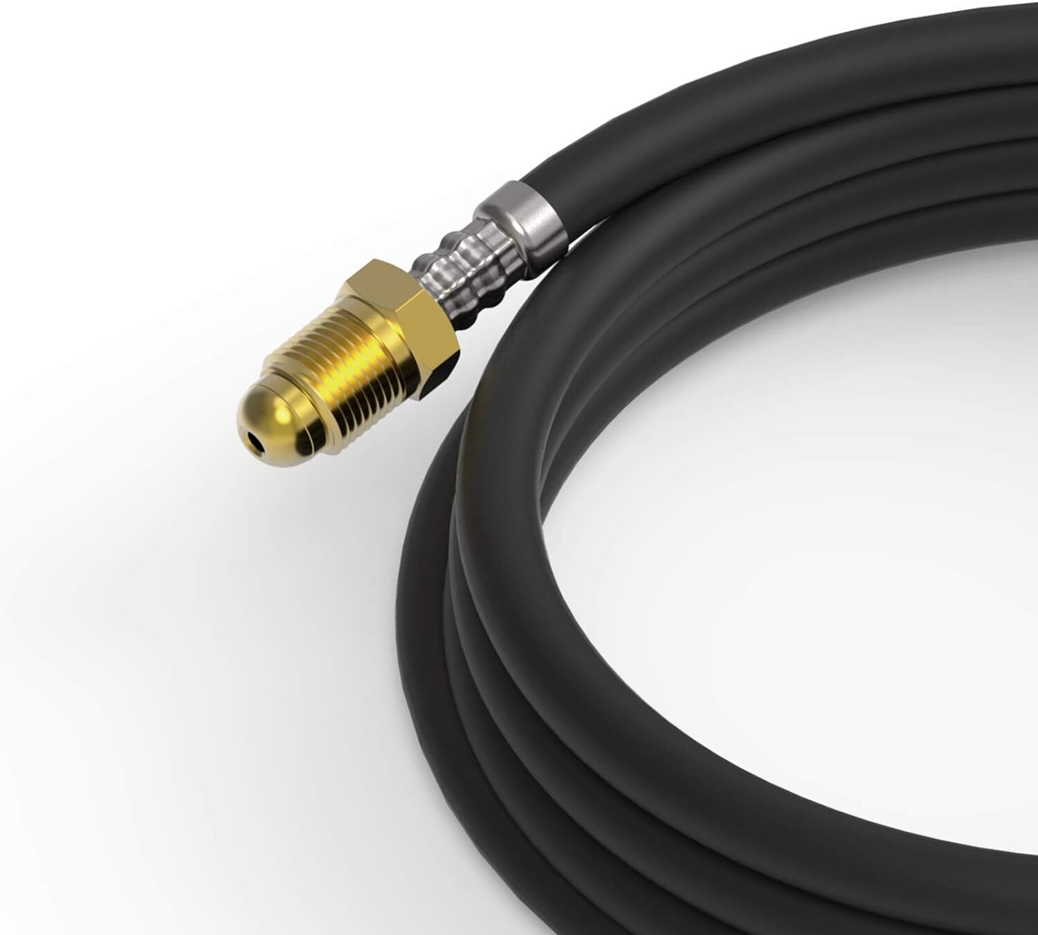 Inert Gas Welding Hose 8.2 ft,5/"8 UNF-18RH Fittings, 200PSI Working Pressure