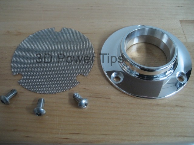 HONDA XR50 CRF50 XR70 CRF70 50 70 MUFFLER 2D POWER TIP w/ SPARK ARRESTOR SCREEN