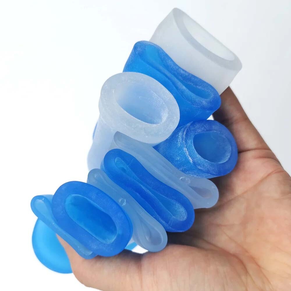 Silicone Sleeve Penis Stretcher Pump ADS Enlargement anti-turtle jelqing S-XXXL