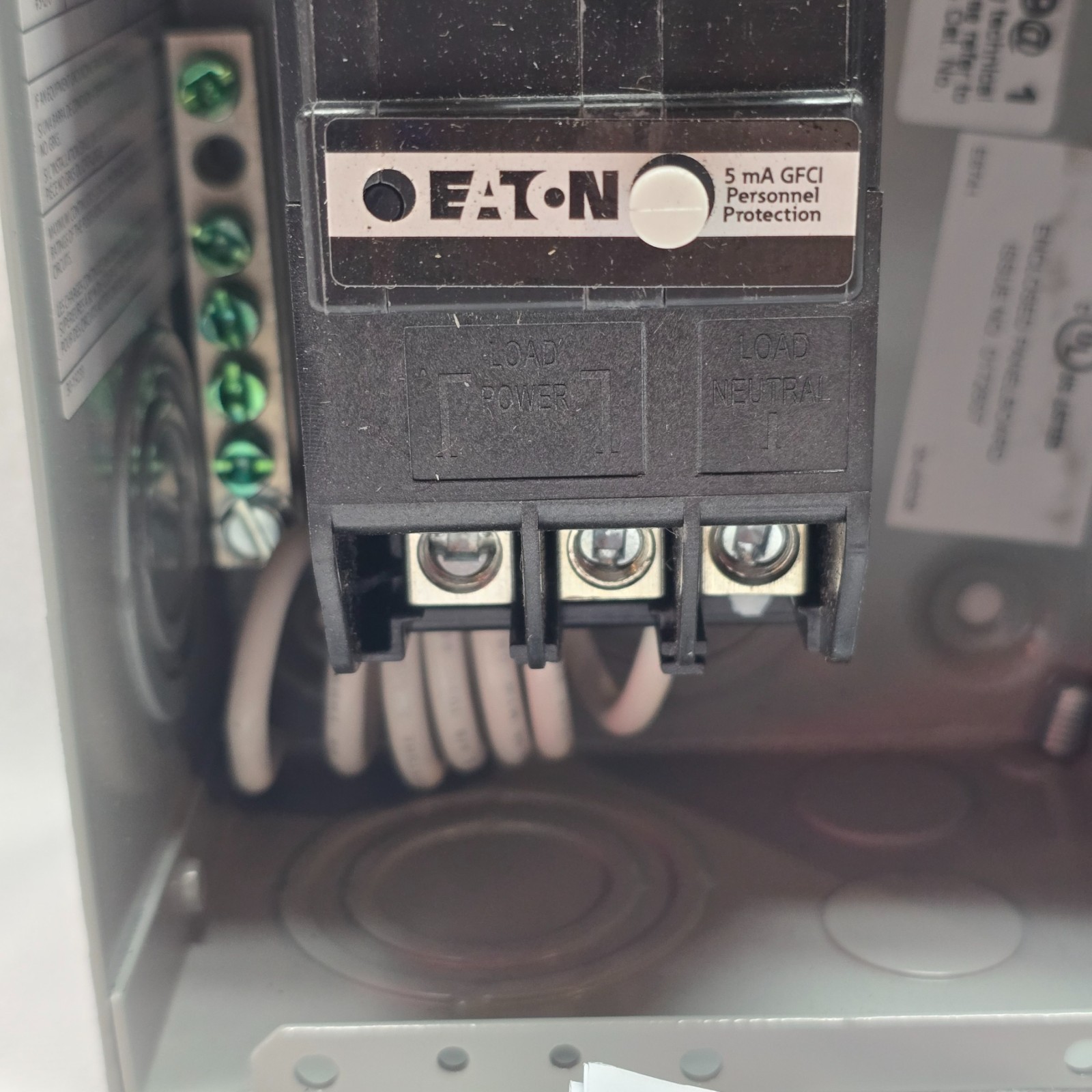 Eaton BR50SPAST 50A Hot Tub Panel Outdoor