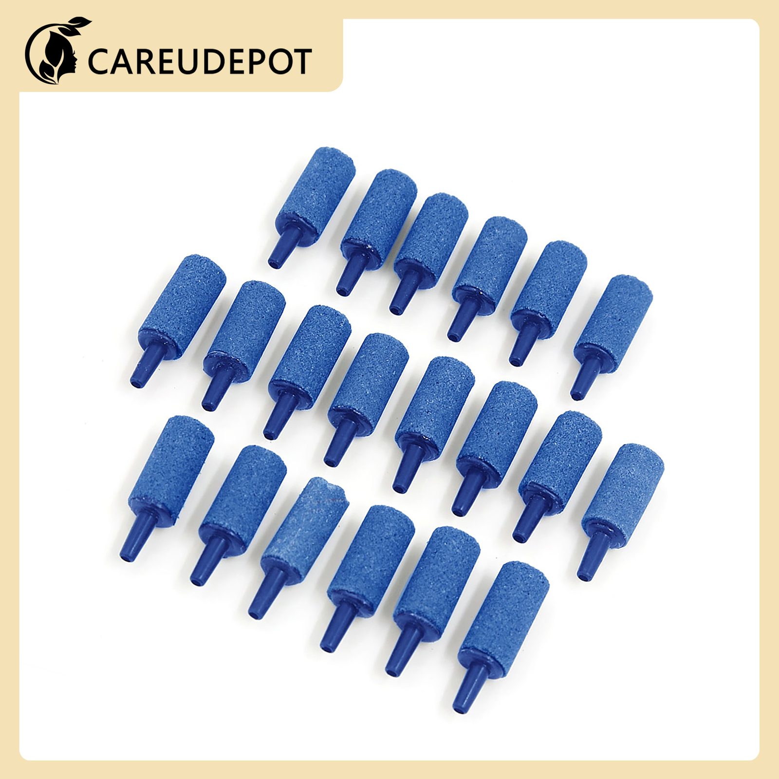 20 PCS 25x12mm Fish Tank Pump Bubble Air Stones Mineral Fish Tank Accessories