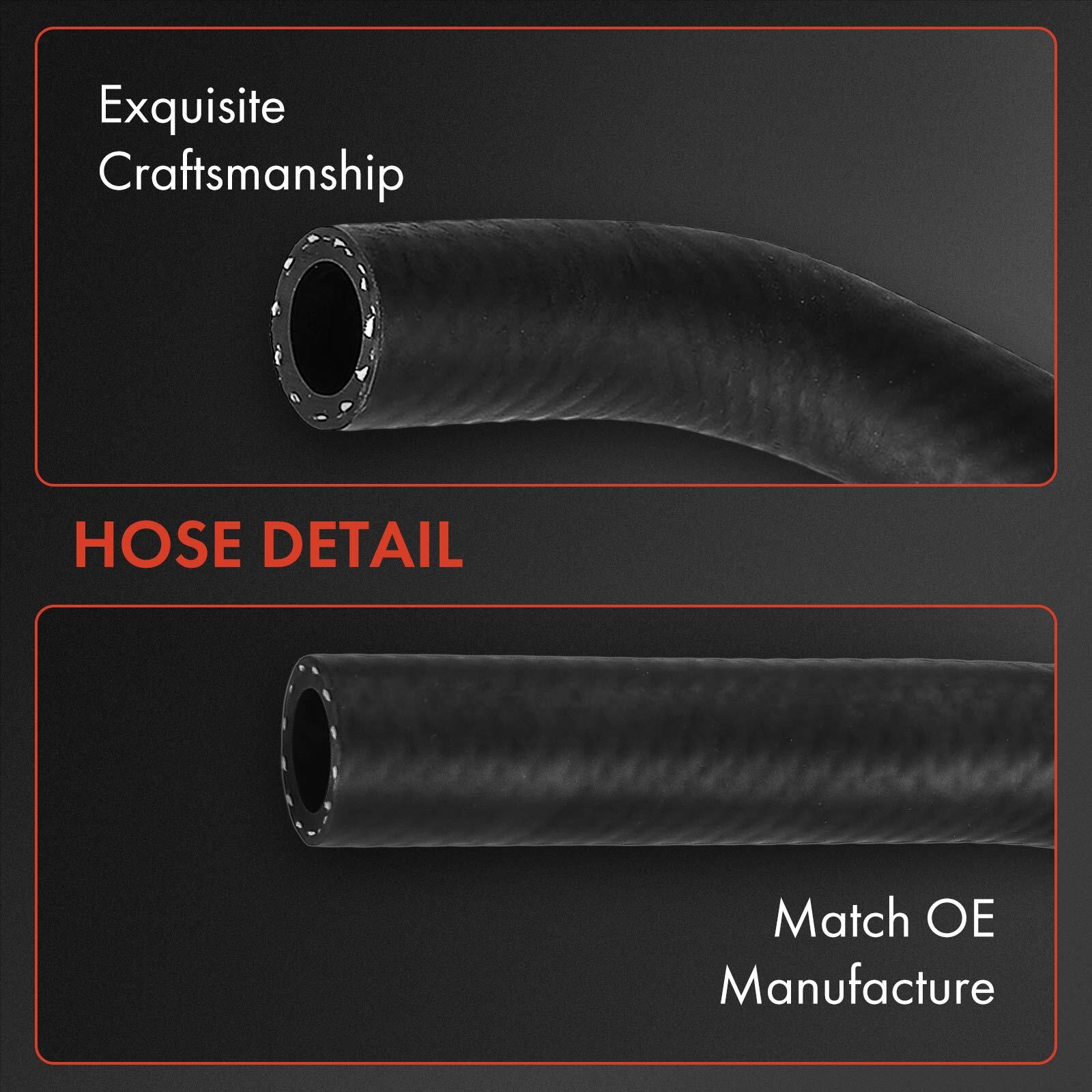 2pcs Power Steering Reservoir & Line Hose for Toyota Tundra 2000-2006 V8 4.7L