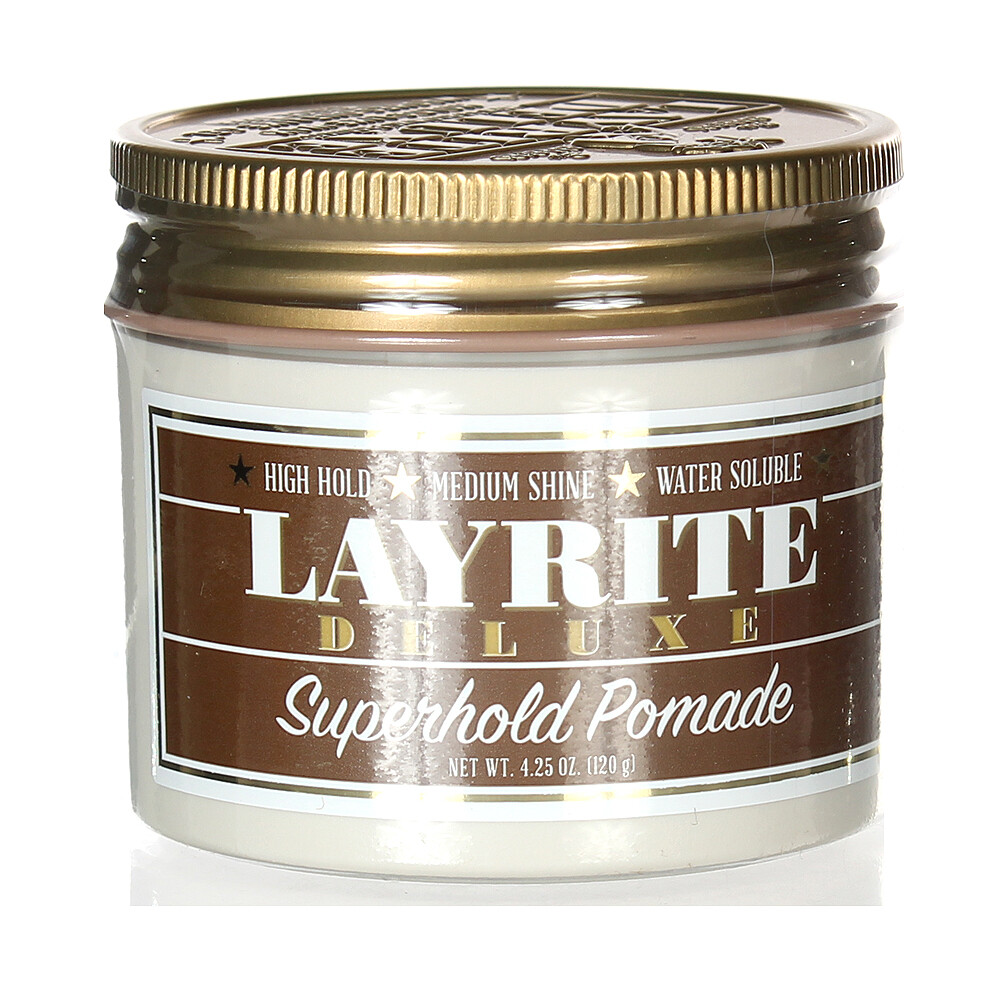 Layrite Deluxe Superhold Pomade 4.25oz/120g NEW SEALED