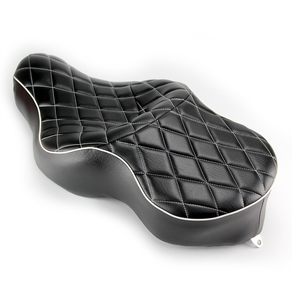 Rider Driver Passenger Seat 2 Up for Harley Sportster XL 883 1200 Iron 48 72 04+