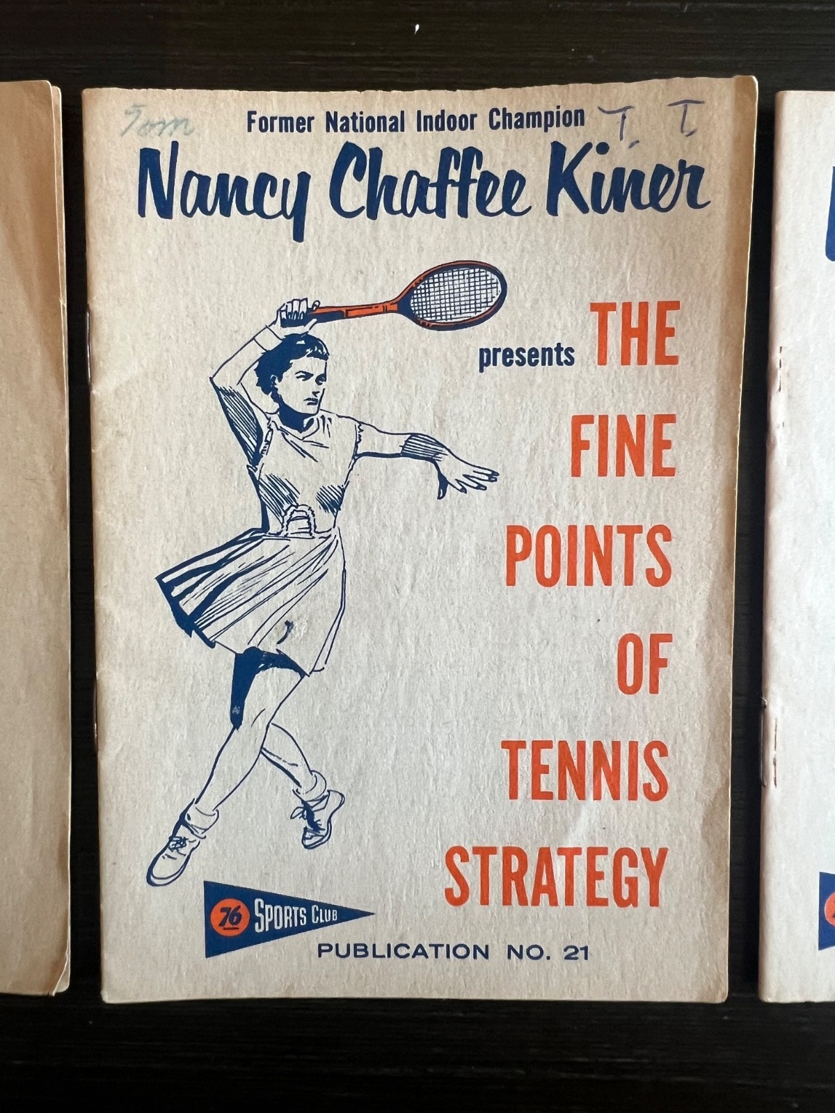 3 1958 Union Oil 76 Sports Club Fine Points. Pat McCormick Payton Jordan Nancy