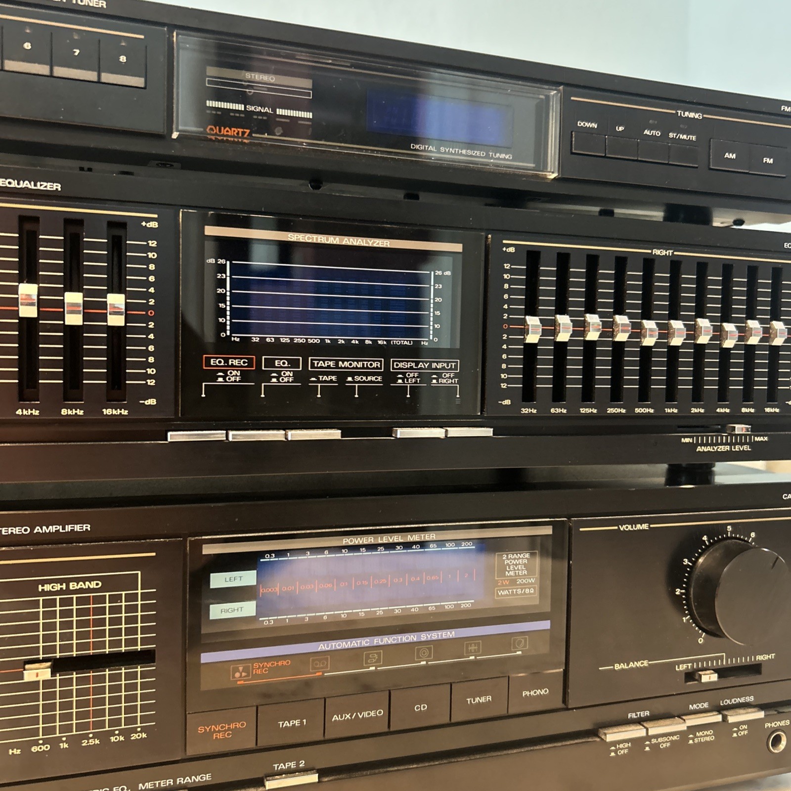 Fisher CA-276 S + EQ-FM-276 and eq-276. 3 lot set.