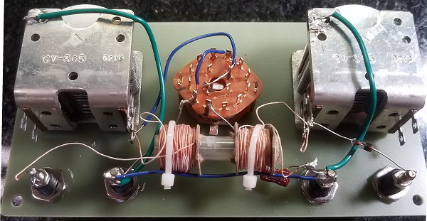 _FREE-AMP_ HIGH PERFORMANCE - DOUBLE TUNED - crystal radio AM receiver kit set