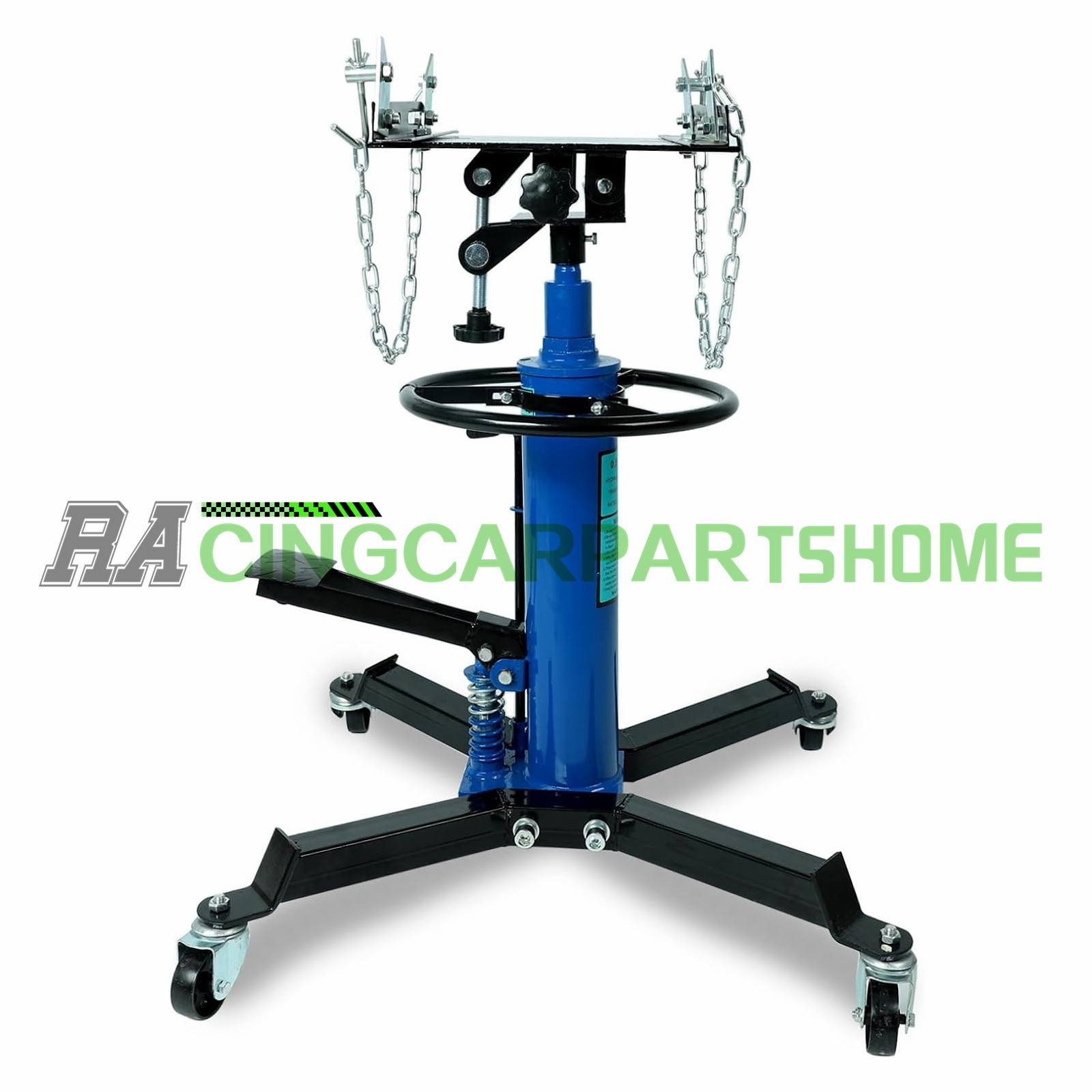 35"-72" Adjustable Height Hydraulic Transmission Jack 1660lbs / 0.75T Lift Hoist
