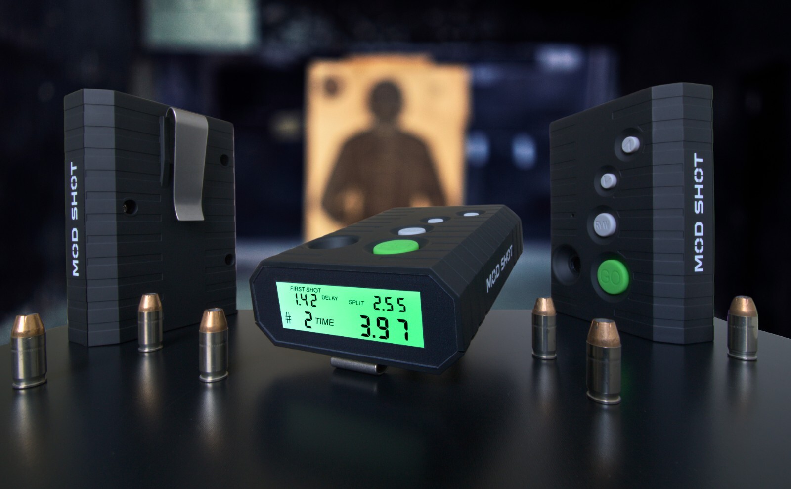 Mod Shot - Shot Timer for Shooting Competitions and Drills, Adjustable Par Time!