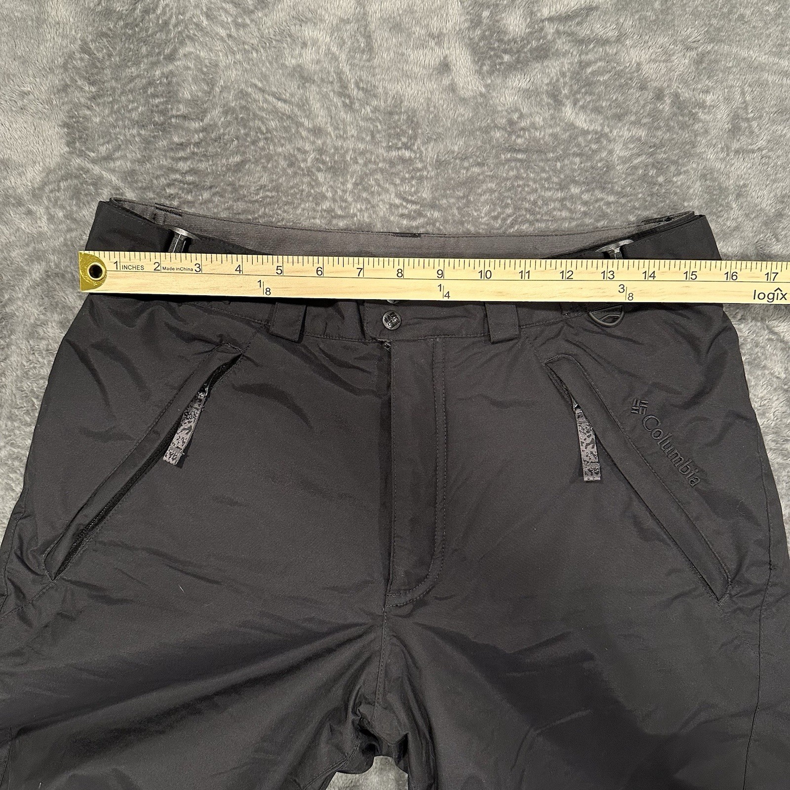 Columbia Womens Ski Snow Pants Insulated Waterproof OMNI-TECH Black Size M