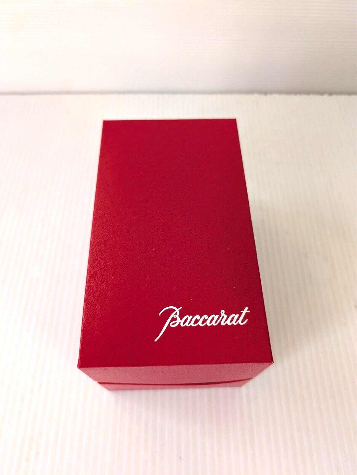 Authentic Baccarat Small Red Gift Box - multiple sizes available