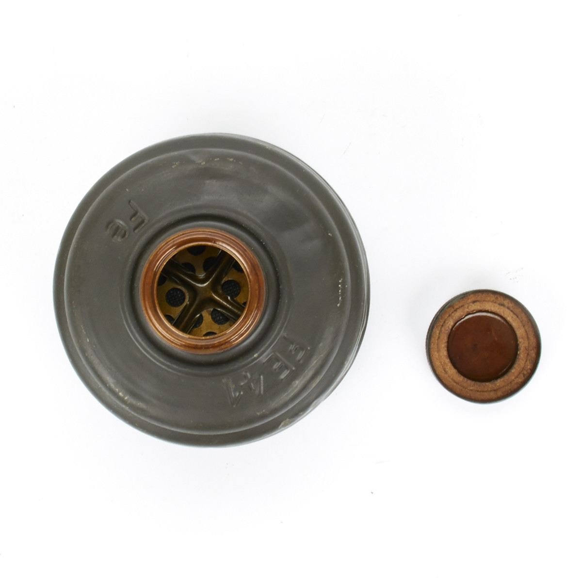German WWII M-38 Gas Mask Filter Can