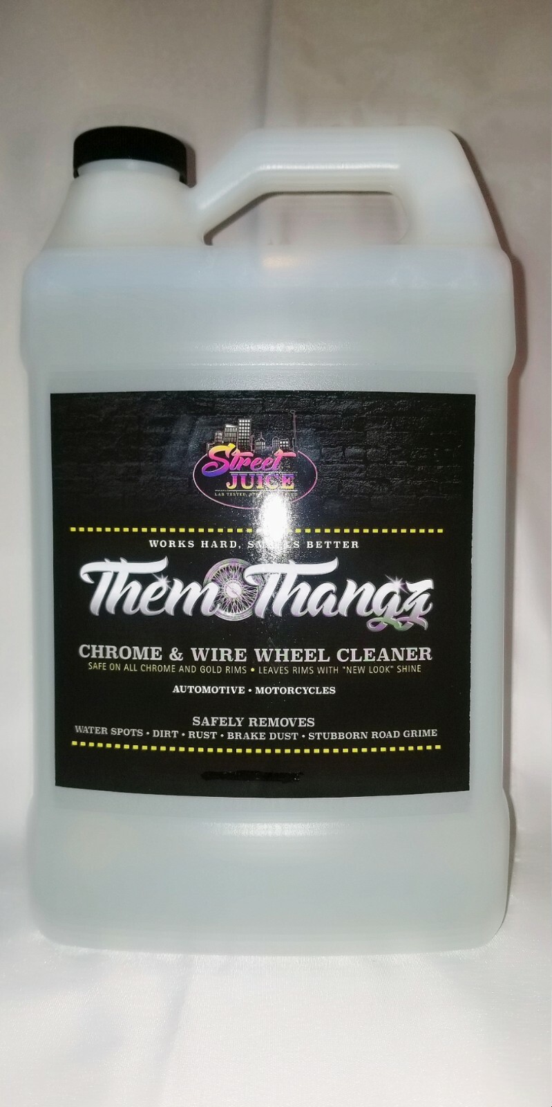 1 Gallon Them Thangz Chome & Wire Wheel Cleaner Street Juice Products