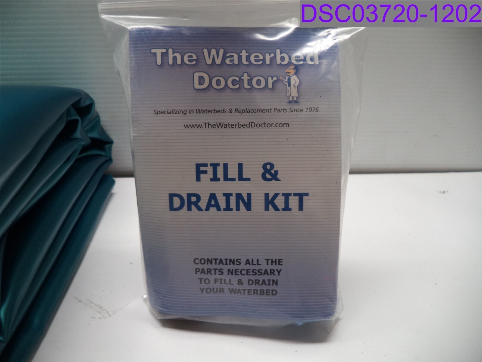 TOP ONLY The Waterbed Doctor Queen Size Flotation Sleep Mattress P/N FS9250