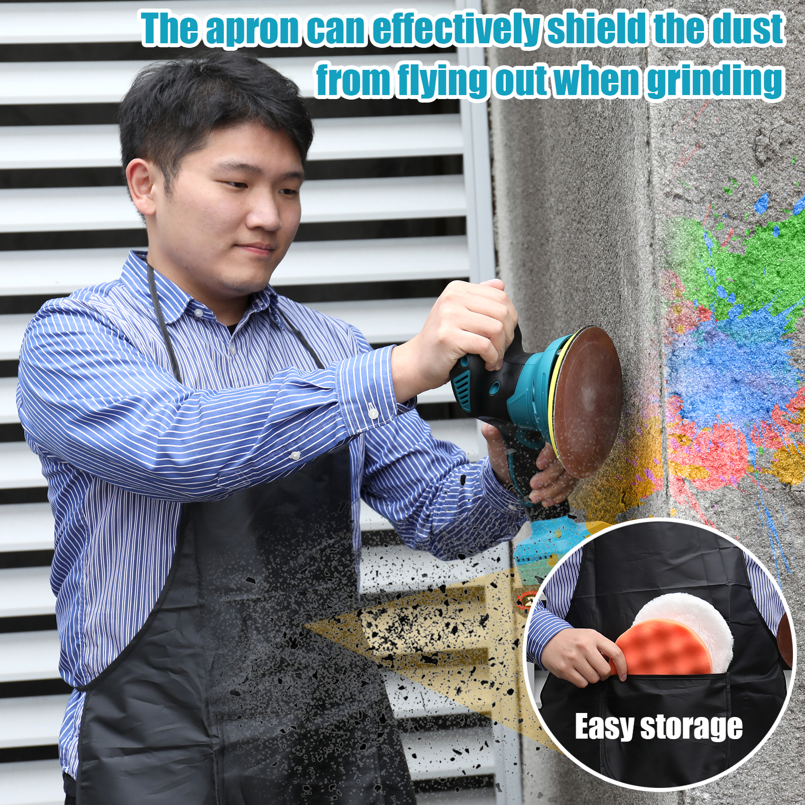 36V 3000mAh Cordless Car Polisher Buffer Sander Auto Polishing Machine 6 Speeds