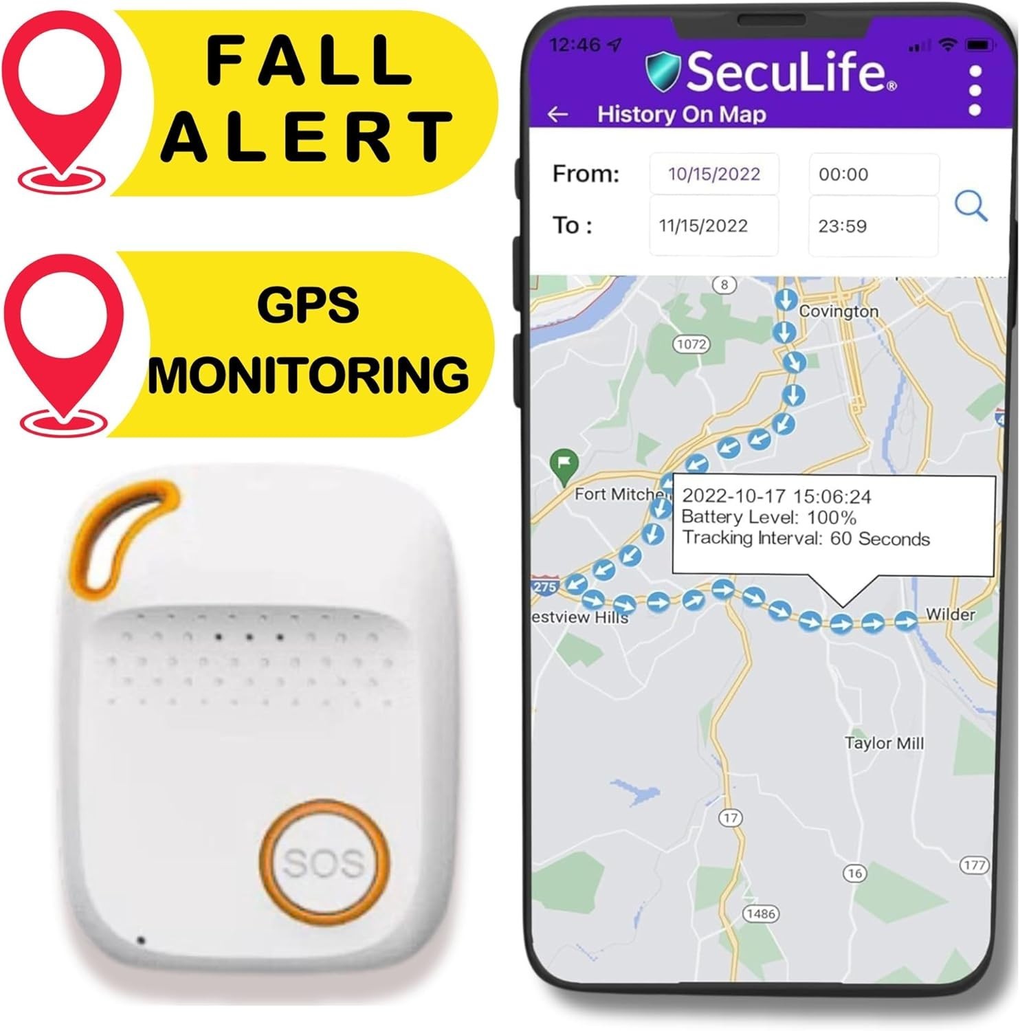 SOS - Medical Systems for Seniors, Fall Detection for Seniors with Life Savin...