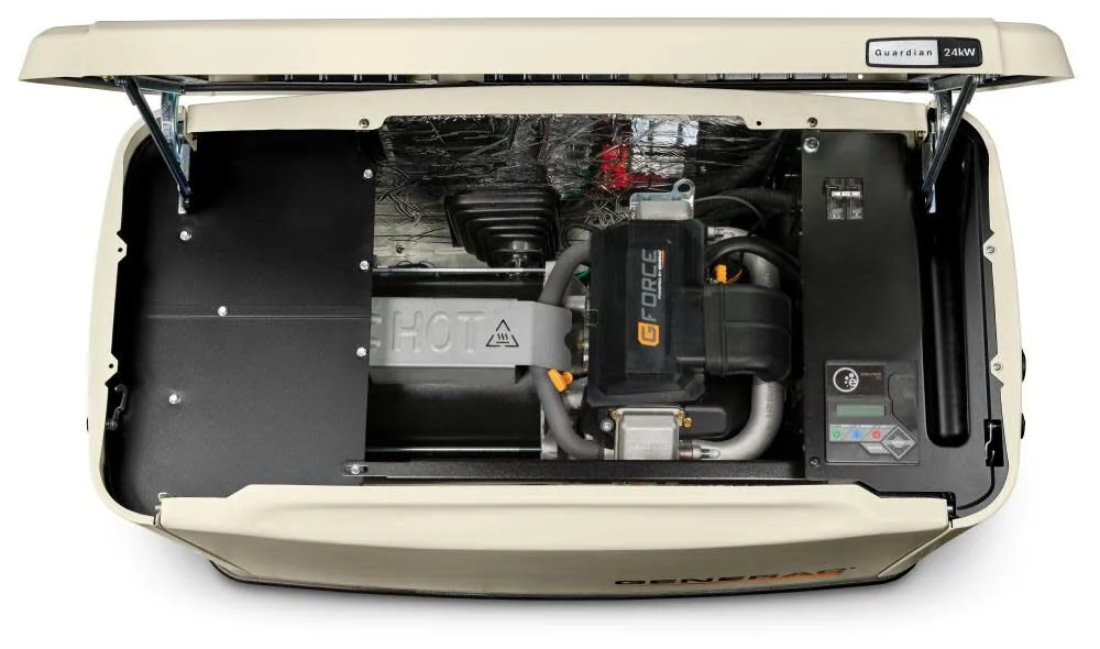 Generac Guardian Series 24,000 Watt (24Kw) Dual Fuel 50-State Air-Cooled Home