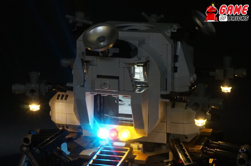 Light Kit for NASA Apollo 11 Lunar Lander Compatible with LEGO® 10266 (Standard)