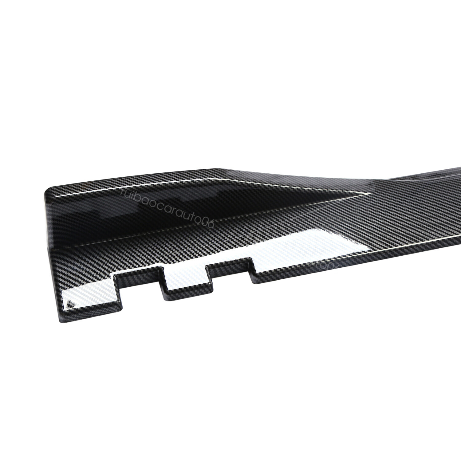 For Acura RDX 2020-2025 Carbon Style Front Bumper Lip Splitter Kit Side Skirt