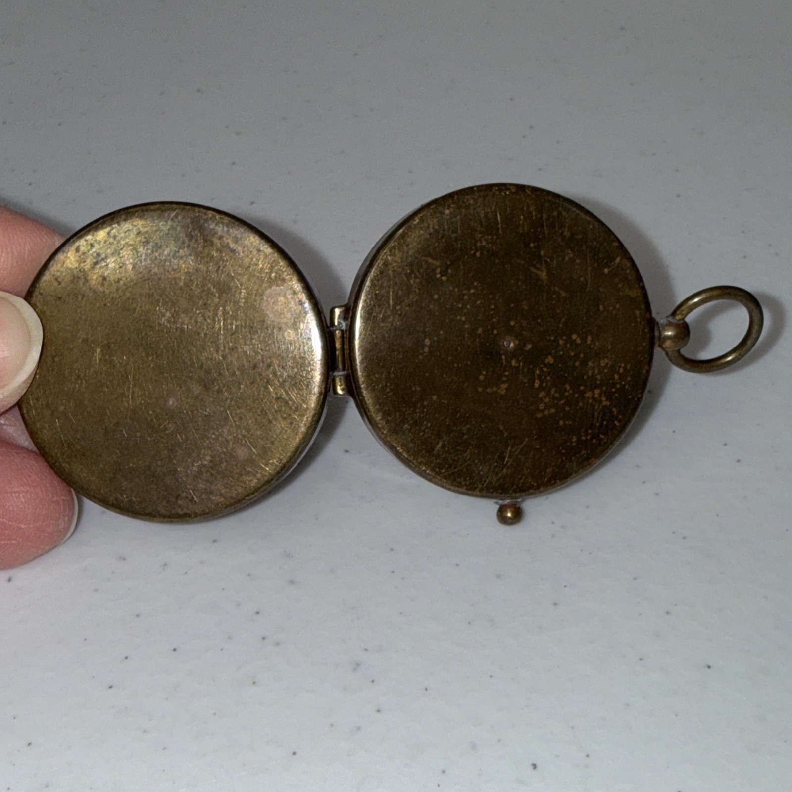 Vintage German Compass Brass Pocket Military Army