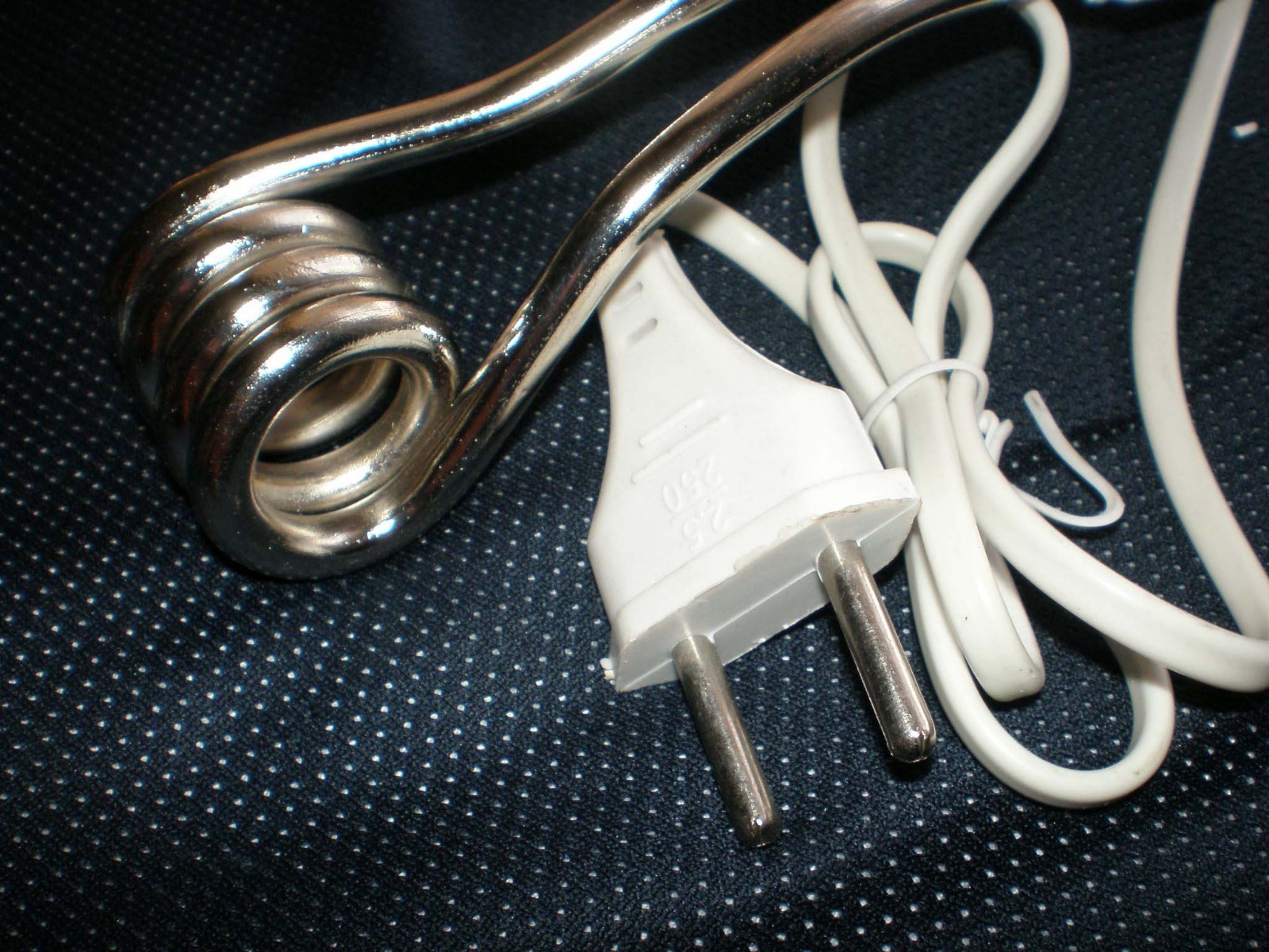 500W Water Heater Portable Electric Liquid Immersion Element Boiler Travel 220V