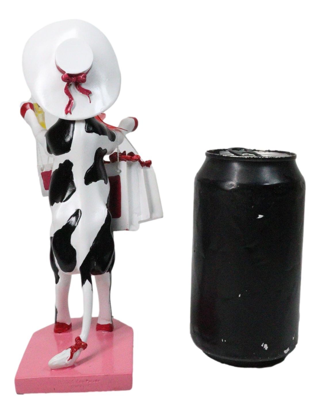 Cow Parade Alphadite Goddess of Shopping Shopaholic Cow Collector's Figurine