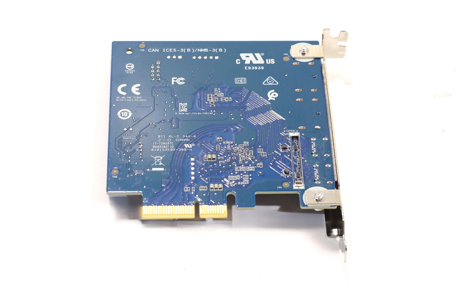 HP Workstation Dual-Port Thunderbolt 3 PCIe I/O Card P/N: L33676-001 Tested