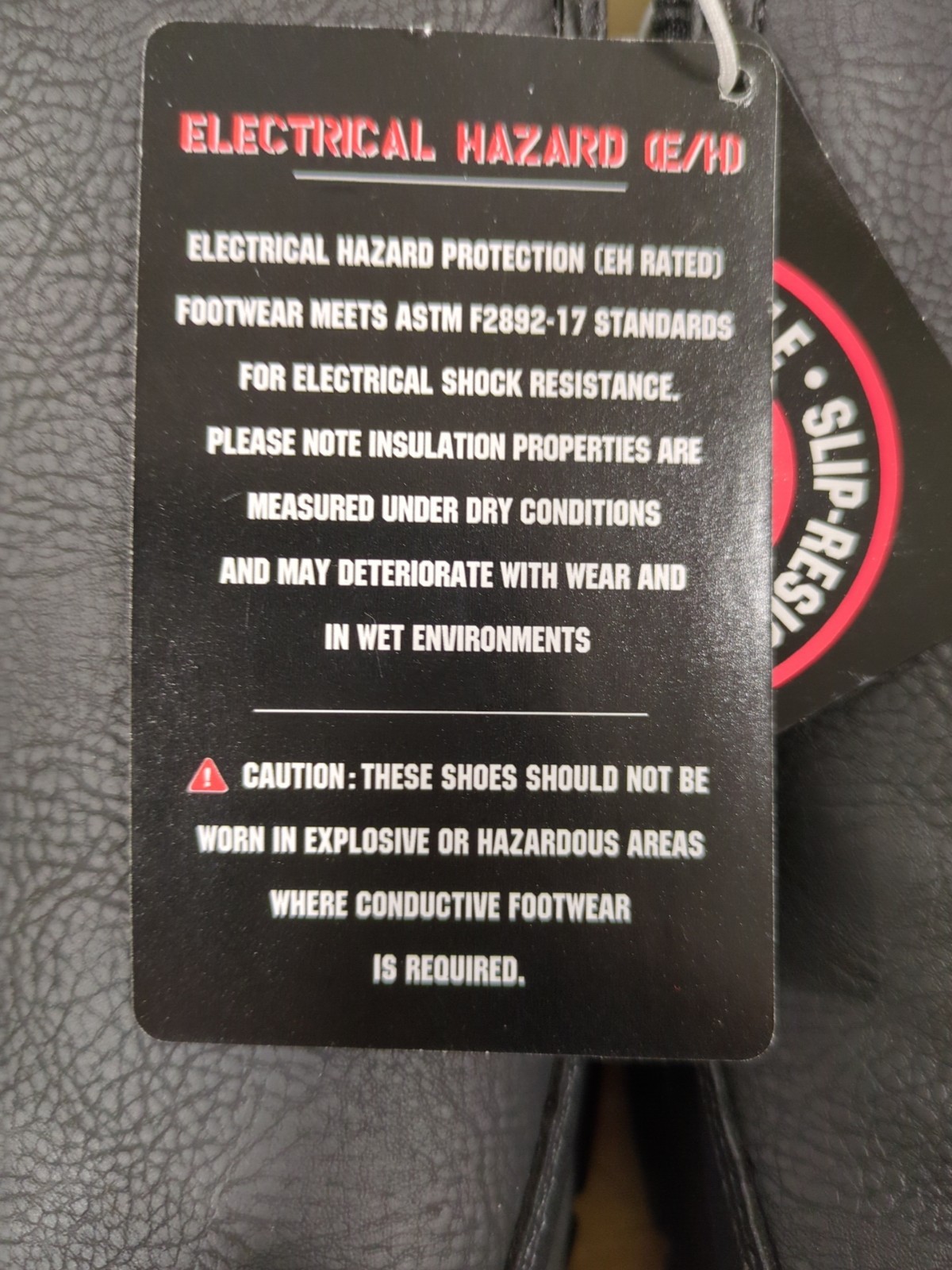 Skechers Shoes Mens 9 Groton Slip Resistant Relaxed Fit Work Slip On