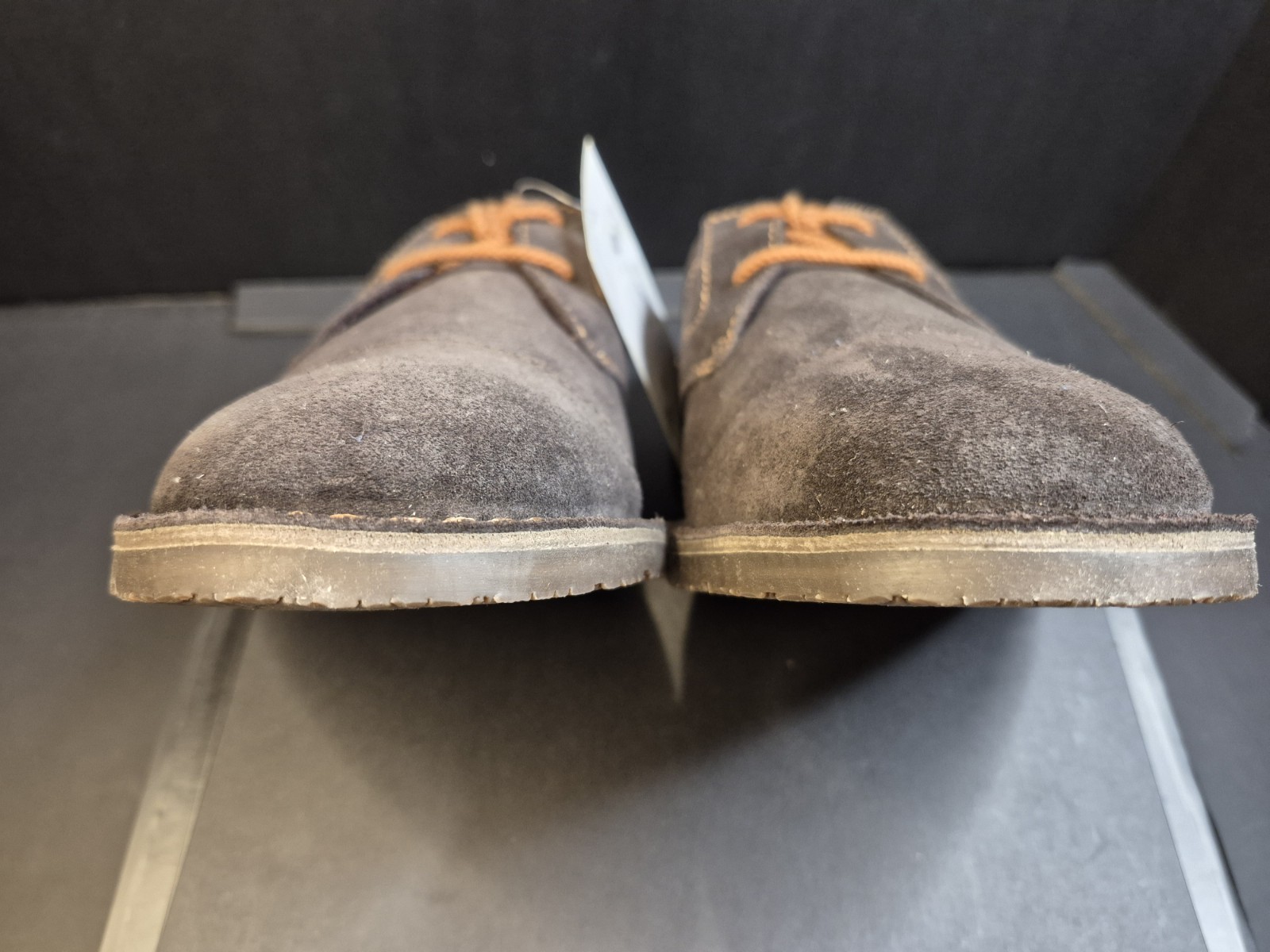 ROCKPORT ADIPRENE BY ADIDAS URBANEDGE CAP TOE BROWN SUEDE 10M V78320 NIB!