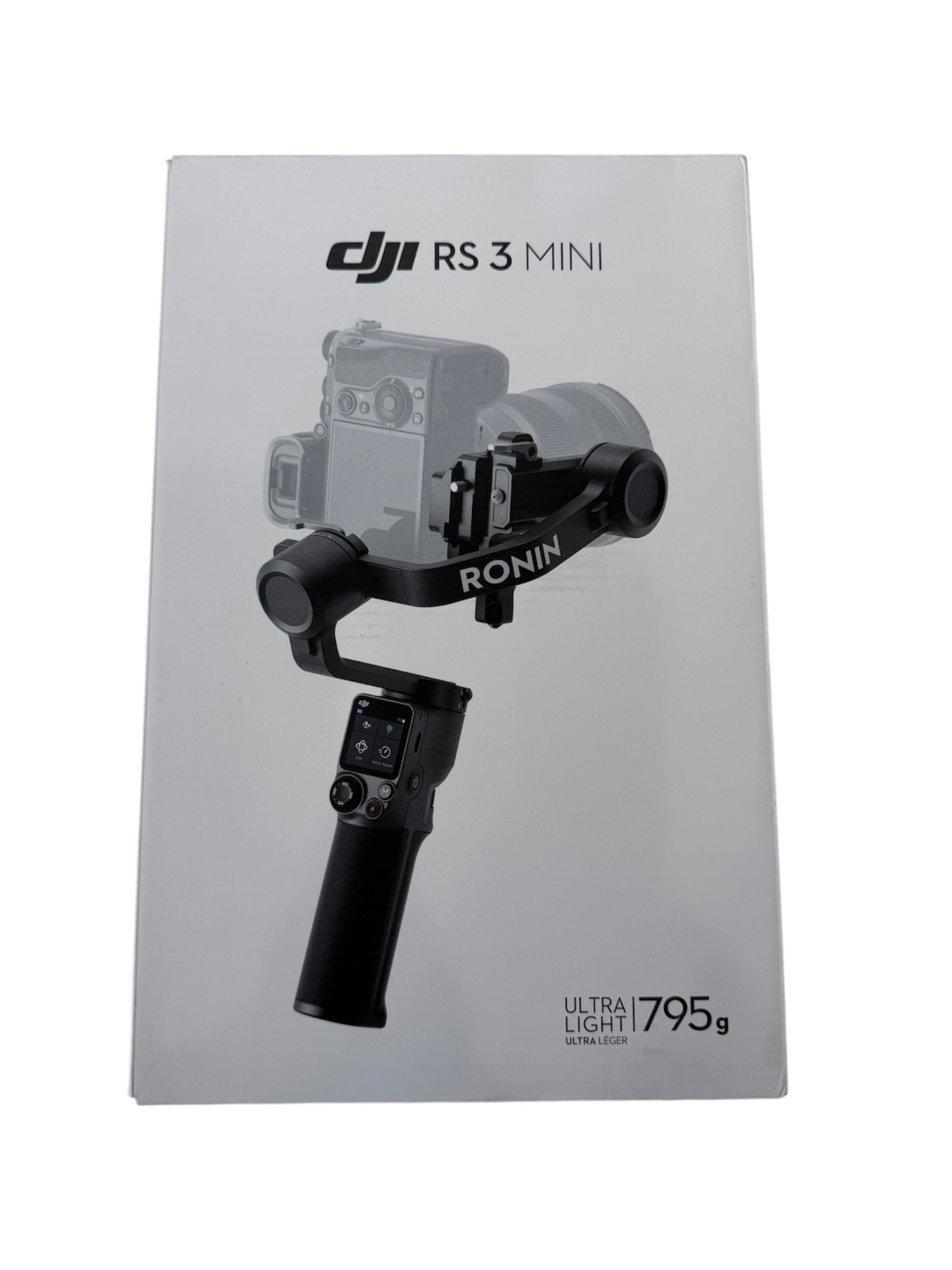 DJI RS 3 Mini Gimbal Stabilizer, Ultra Light 795g, Model P20M Open Box