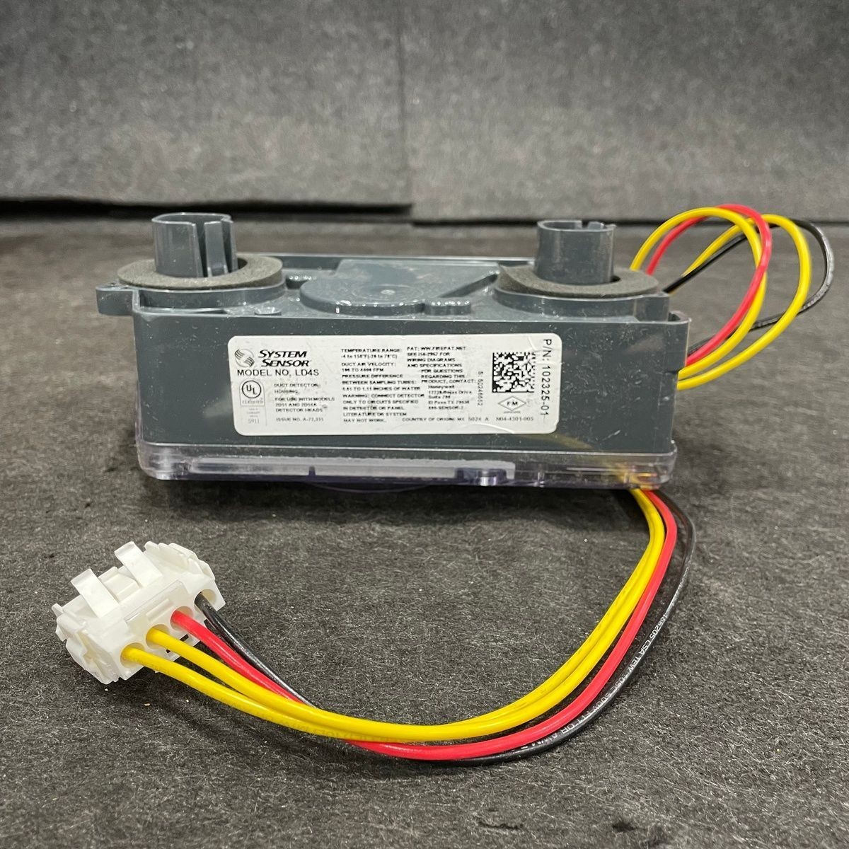 SYSTEM SENSOR LD4S, 4-Wire Photoelectric Sensor Component, 24 VAC,102325-01