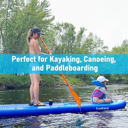 Paddle Board Paddle Effortless Adjustment & Transport Sup Paddle 3 210 Orange