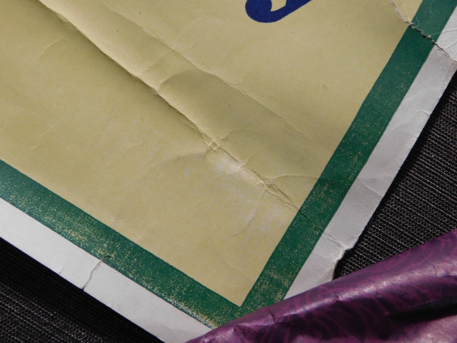 Vintage WWI World War 1 Victory Liberty Loan Poster, Used