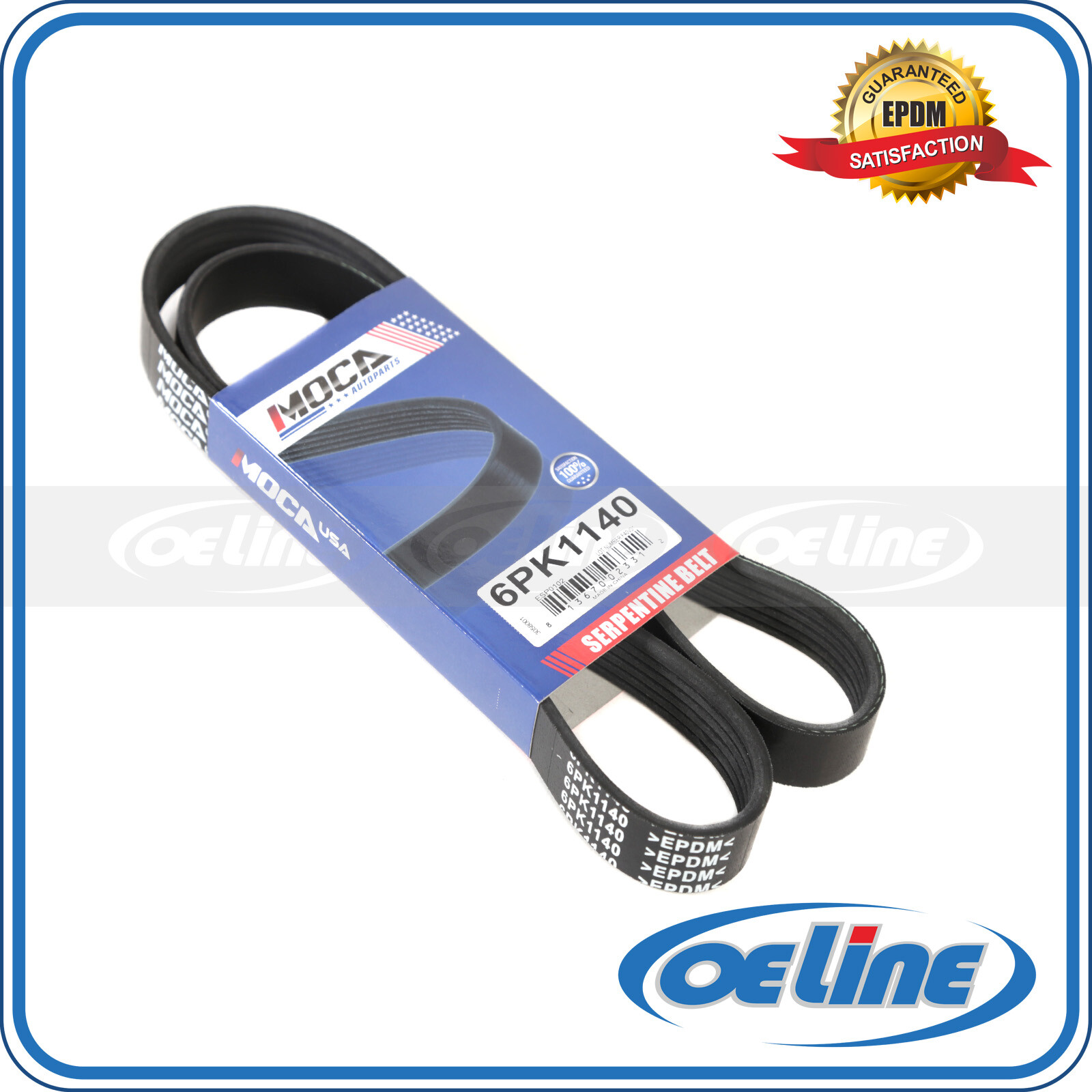 6PK1140 Serpentine Belt for Ford Edge Explorer Lincoln MKS Mazda CX-9 3.5L 3.7L