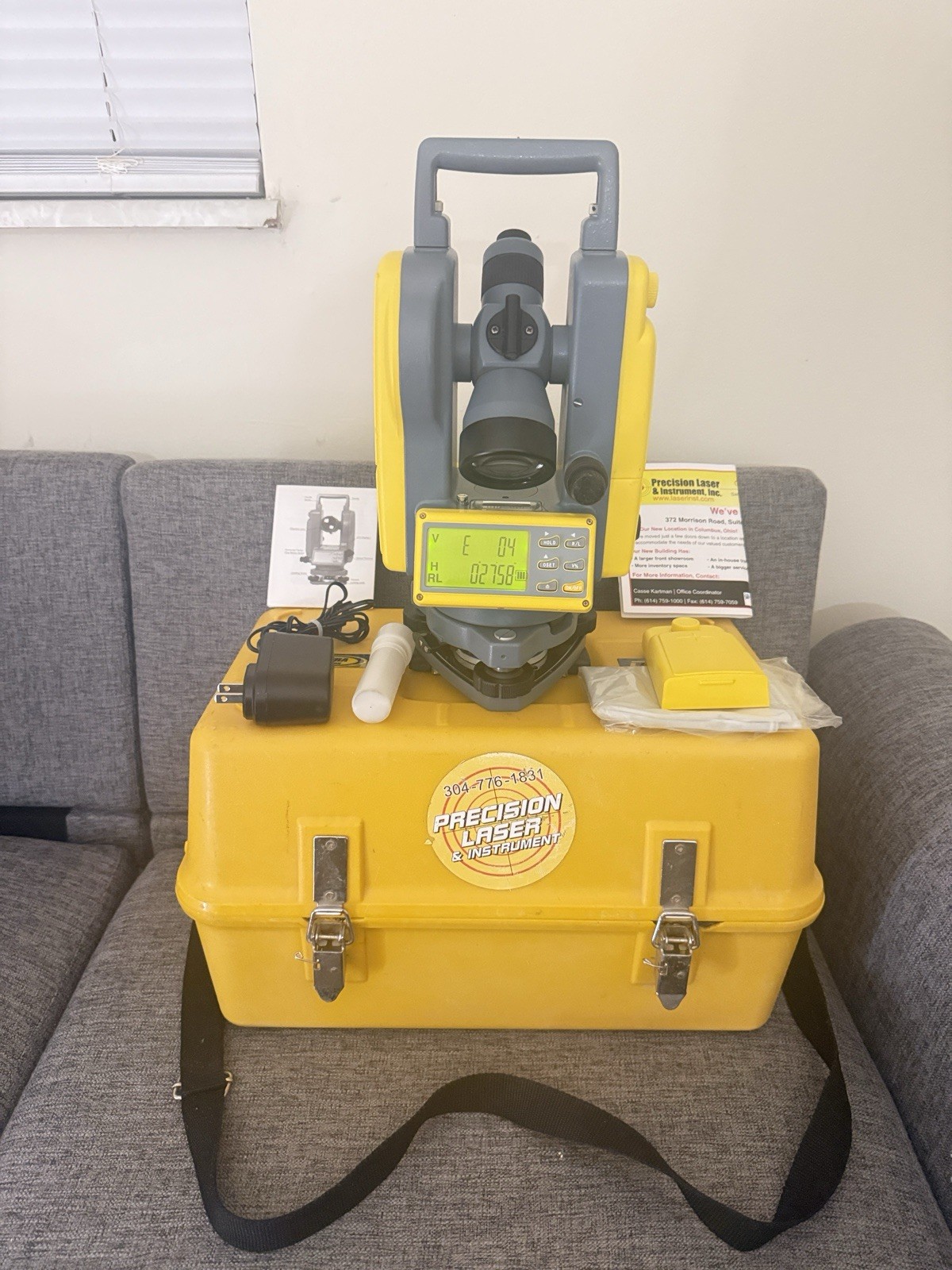 Spectra Precision DET-2 Digital Electronic Theodolite, a precision instrument